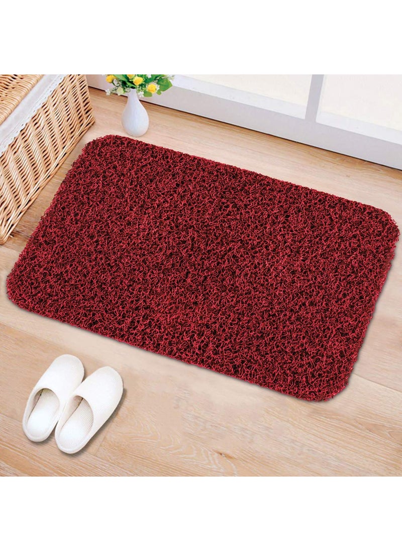 Freelance Freelance Contemporary Door Mat (Red/Black, PVC, 76 x 46 cm)  - Image 1