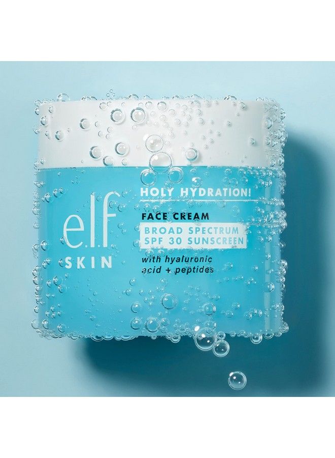 elf ترطيب مقدس! كريم وجه واقي من الشمس طيف واسع SPF 30 يرطب وينعم البشرة سريع الامتصاص ومرطب للغاية 1.8 أونصة (50 جرام) - Image 5