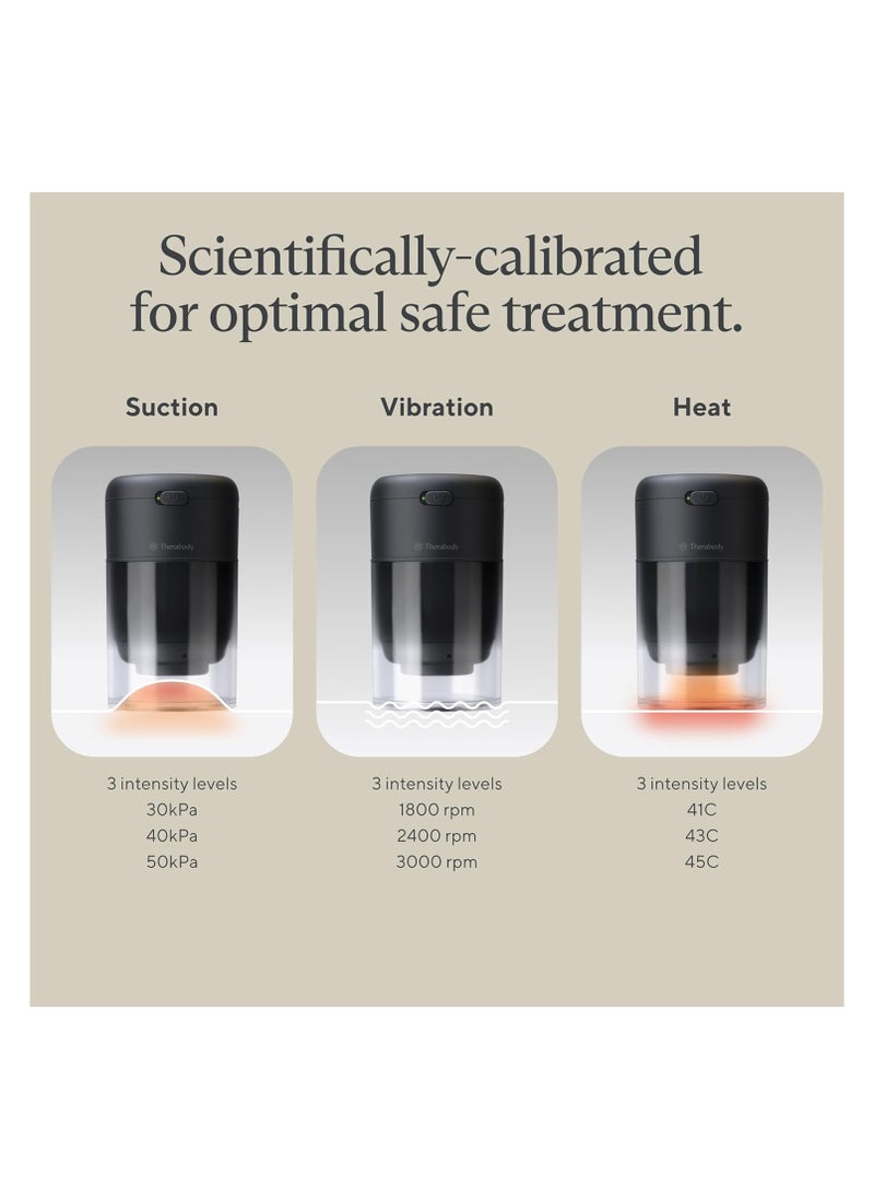 Therabody - Therabody TheraCup Single - Portable Cupping Therapy - Muscle Tension Relief and Blood Circulation Device for Professionals & On-The-Go Athletes - Smart Cupping Therapy with ThermaVibration Technology - Image 1