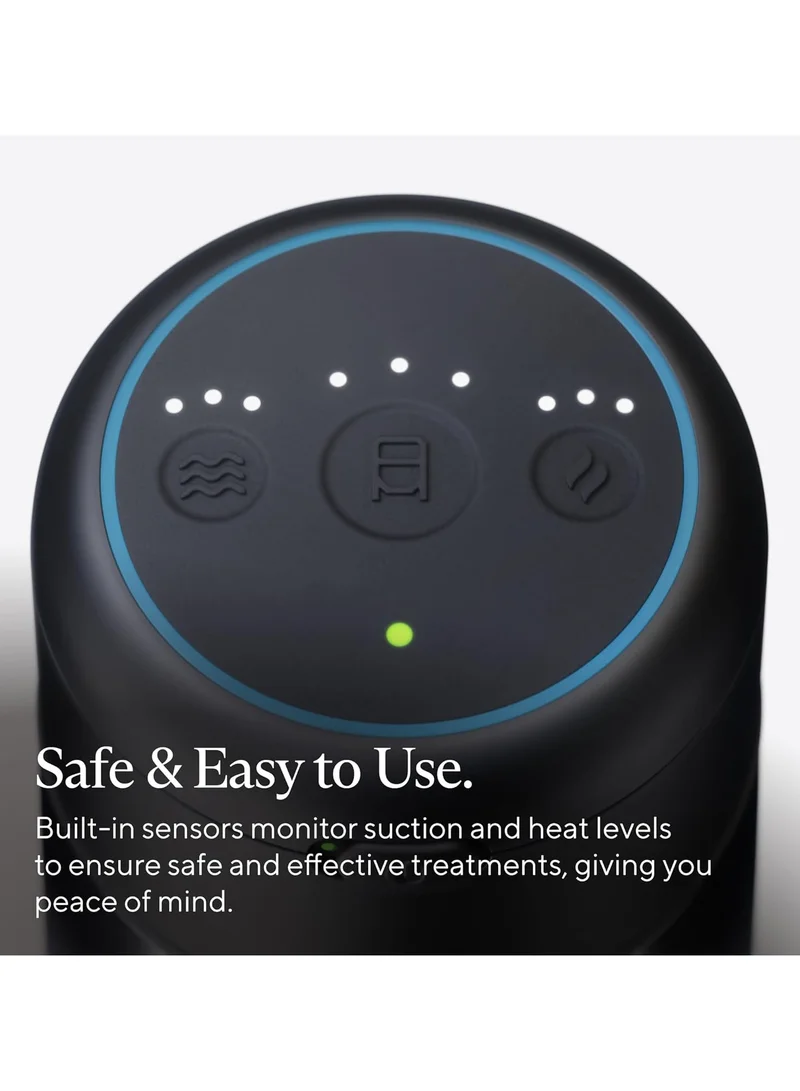 Therabody Therabody TheraCup Single - Portable Cupping Therapy - Muscle Tension Relief and Blood Circulation Device for Professionals & On-The-Go Athletes - Smart Cupping Therapy with ThermaVibration Technology