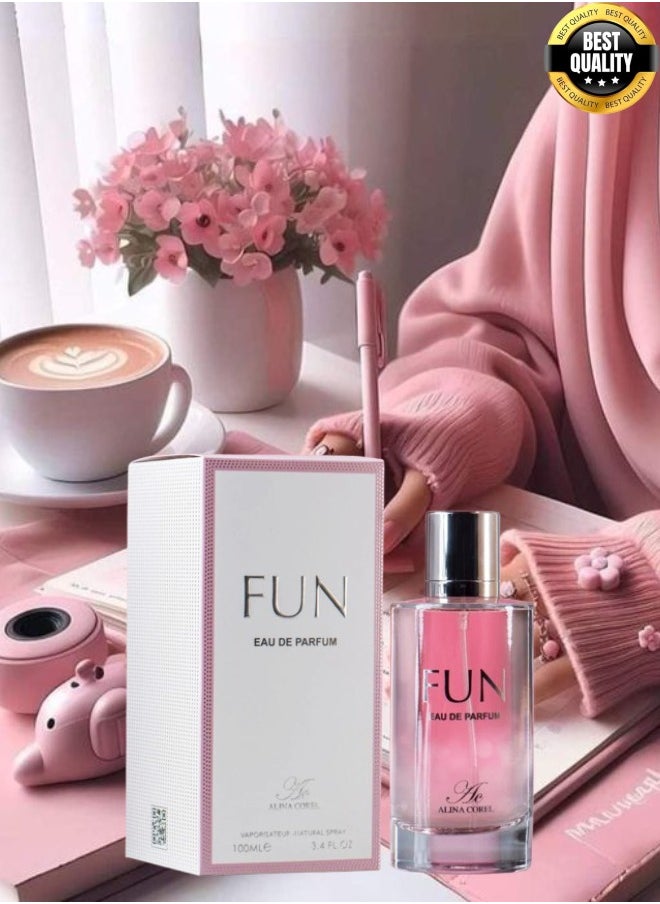 ألينا كوريل 4 قطع عطر فنن ألينا كوريل 100 مل  - Image 2