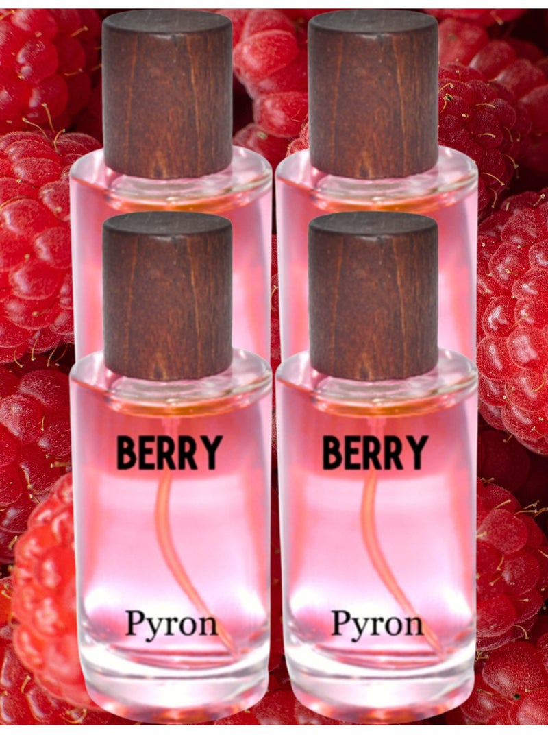 PYRON 4 Pieces Berry Perfume 50 ml EDP