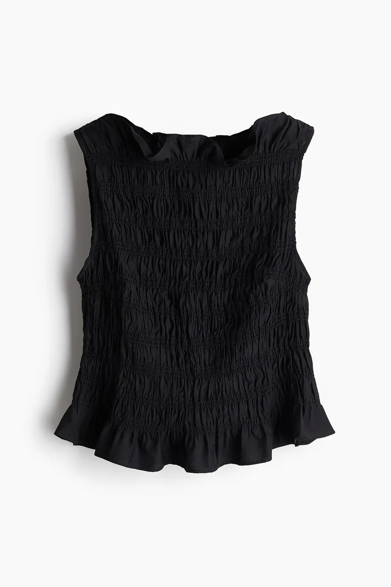 اتش اند ام Smocked top