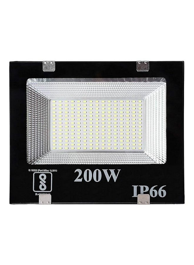 Desidiya® Ultra Slim 200W IP66 LED Flood Light - Durable Outdoor Lighting (Pack of 1) - Image 1