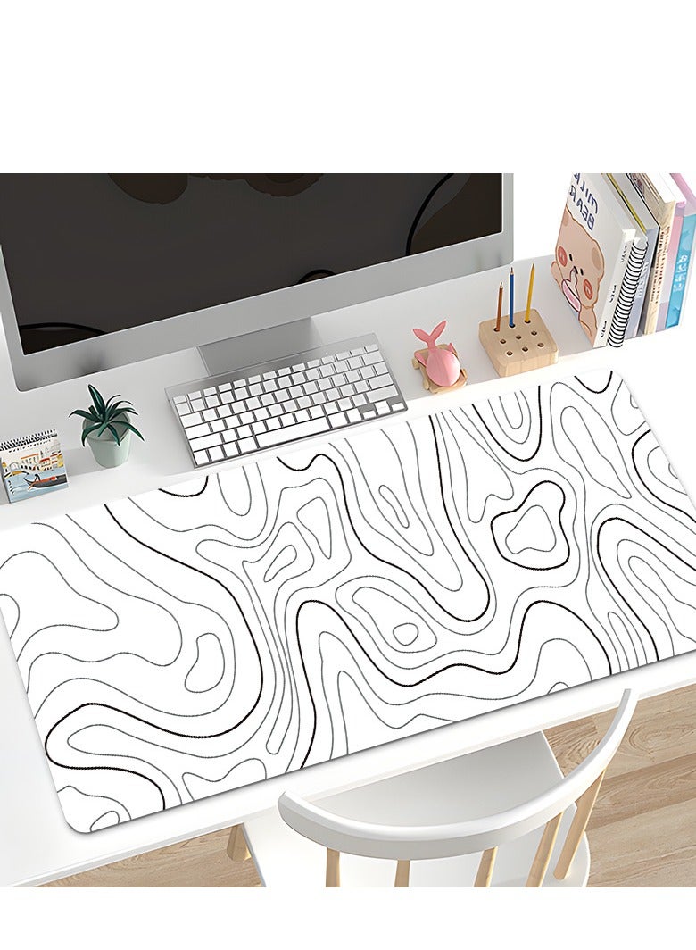 Abstract corrugated mouse pad Amazon large heat transfer desk pad - Image 4