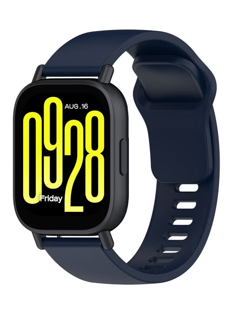 Silicone Strap Compatible with Redmi Watch 5 Active/Redmi Watch 5 Lite(Blue) - Image 2