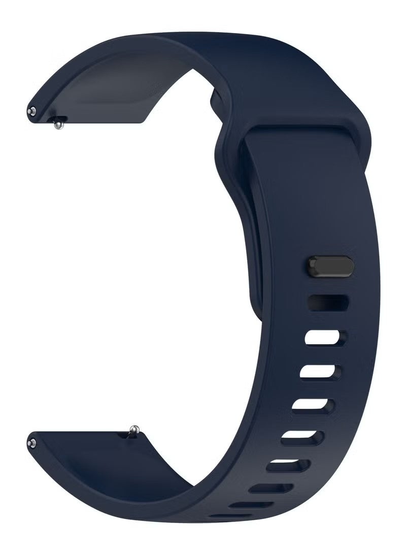 Silicone Strap Compatible with Redmi Watch 5 Active/Redmi Watch 5 Lite(Blue) - Image 1