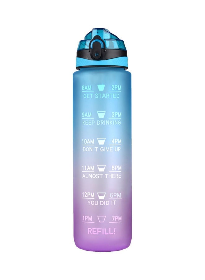 Generic Leakproof Water Bottle With Time Marker  - Image 1