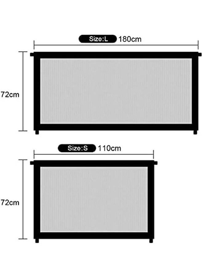 Golden Arrows pet dog fence gate safe guard safety Size L - 180X72 cm  - Image 2