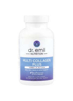 DR EMIL NUTRITION Dr. Emil Nutrition, Multi Collagen Plus, Types I, II, III, V, & X, 90 Capsules  - Image 1