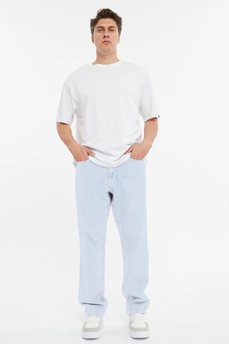 Cedy Denim Baggy Fit Jean Leon High Waist Loose Cut Jeans C352