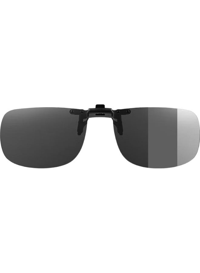 CAPONI Color-Changing Clip-On Sunglasses For Driving, Polarized Day And Night Dual-Use Men And Women Near-Sighted Night Vision Glasses Anti-Glare - Image 2