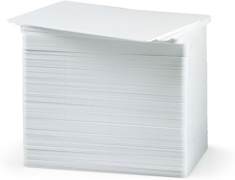 Bodno Magicard MA100YMCKO Color Ribbon  YMCKO  100 Prints with Bodno Premium CR80 30 Mil Graphic Quality PVC Cards  Qty 100 - Image 3