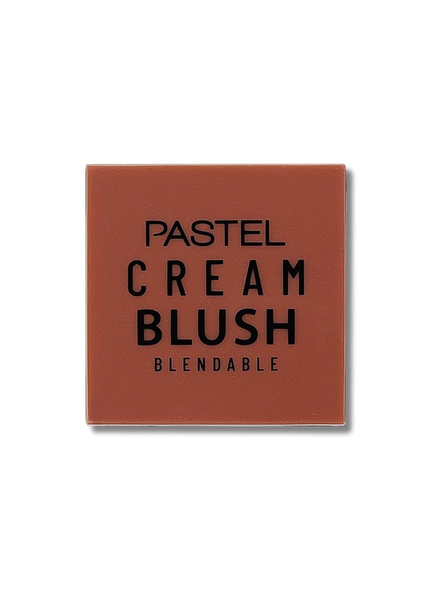 PASTEL Pastel Cream Blush 49  Fresh  Healthy  Natural Look  Ligh Weighted Formula  Sebum Control Richly Pigmented  Easily Blendable  Long Lasting  Semi Matte  018 oz 