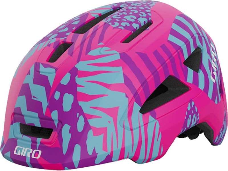 Giro Scamp II Youth Bike Helmet - Matte Pink Animal - Size XS (45â€“49 cm)
