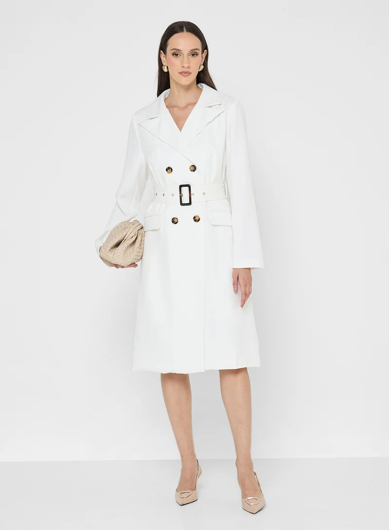 ELLA Belted Blazer Dress