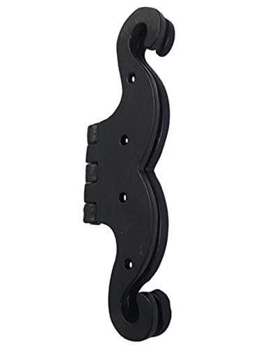 Adonai Hardware Adonai Hardware 49 Inch Jehudijah Antique Cast Iron Butterfly Hinge Supplied as 2 Pieces per Pack Matte Black Powder Coated  - Image 5