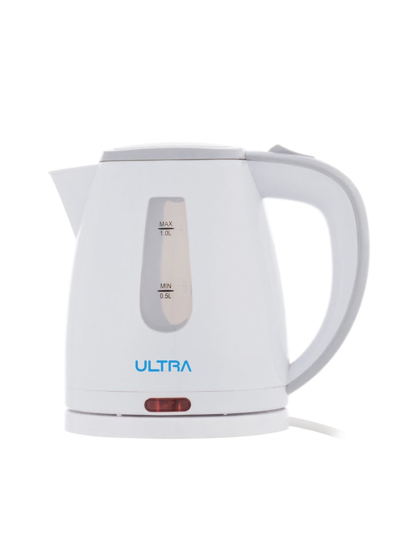 Ulta - Ultra Electric Kettle, 1 Liters, 1200 Watt, White - UKP12WE1 - Image 1