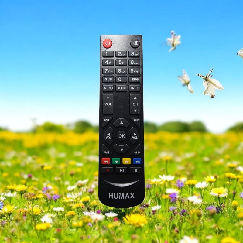 Remote control for the Humax F1-Mini Pro satellite receiver. - Image 1