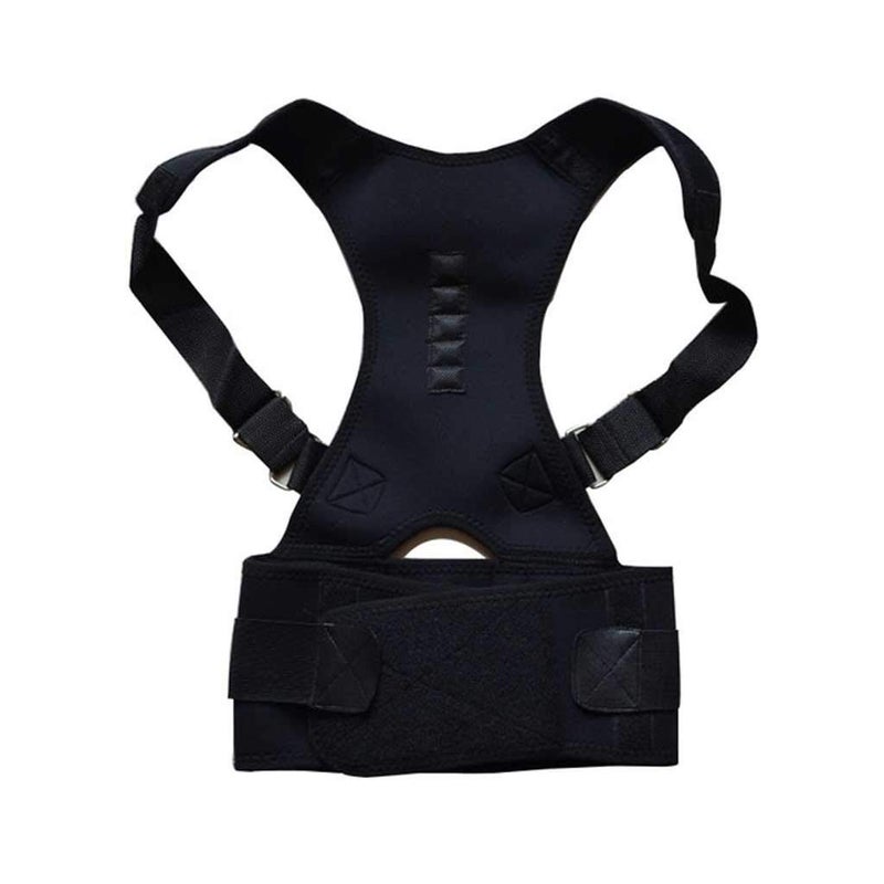 Adjustable Magnetic Posture Corrector Back Brace Lumbar Support Belt Size Large XL - Image 2