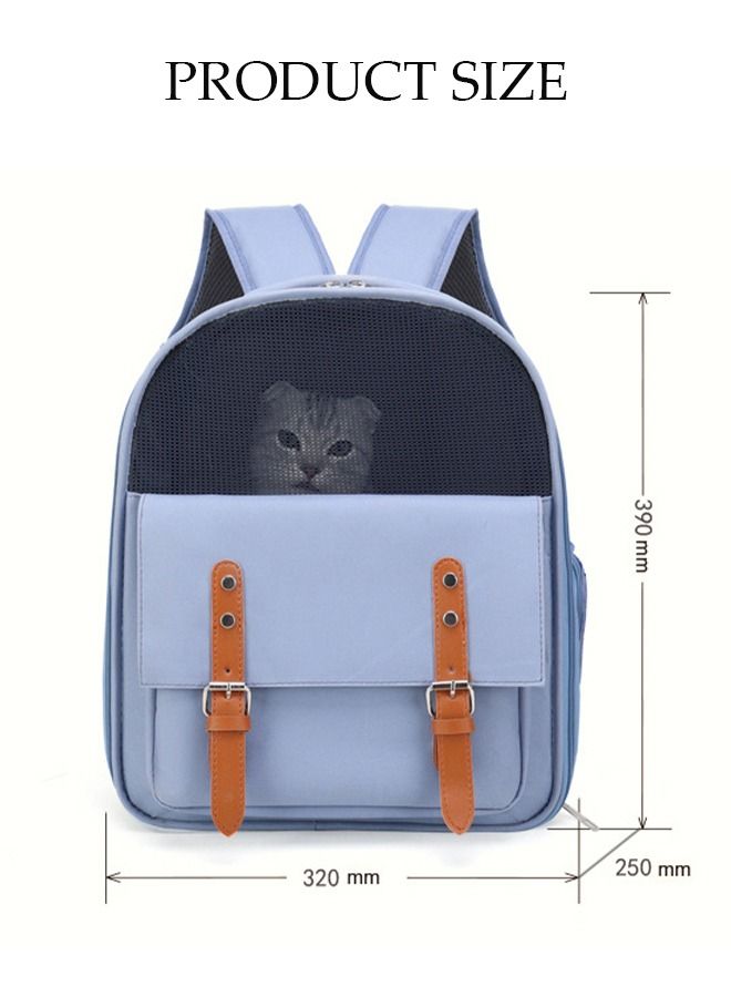 DUNISO Cat Backpack Pet Carrier Backpack for Small Dogs Carrier with Ventilated Design Collapsible and Waterproof Pet Bag Carrier with Washable Pad for Travel Hiking Outdoor - Image 4