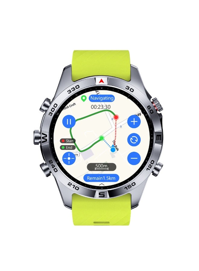 SUNROAD G7 Beidou GPS call and location data import heart rate monitoring voice intelligent outdoor watch