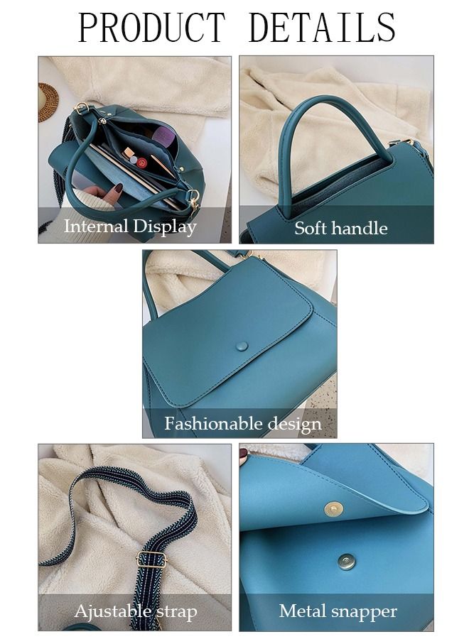 DUNISO Women's Elegant Purses and Handbags Faux Leather Shoulder Bag Ladies Designer Satchel Messenger Tote Bag Crossbody Bag for Ladies - Image 3