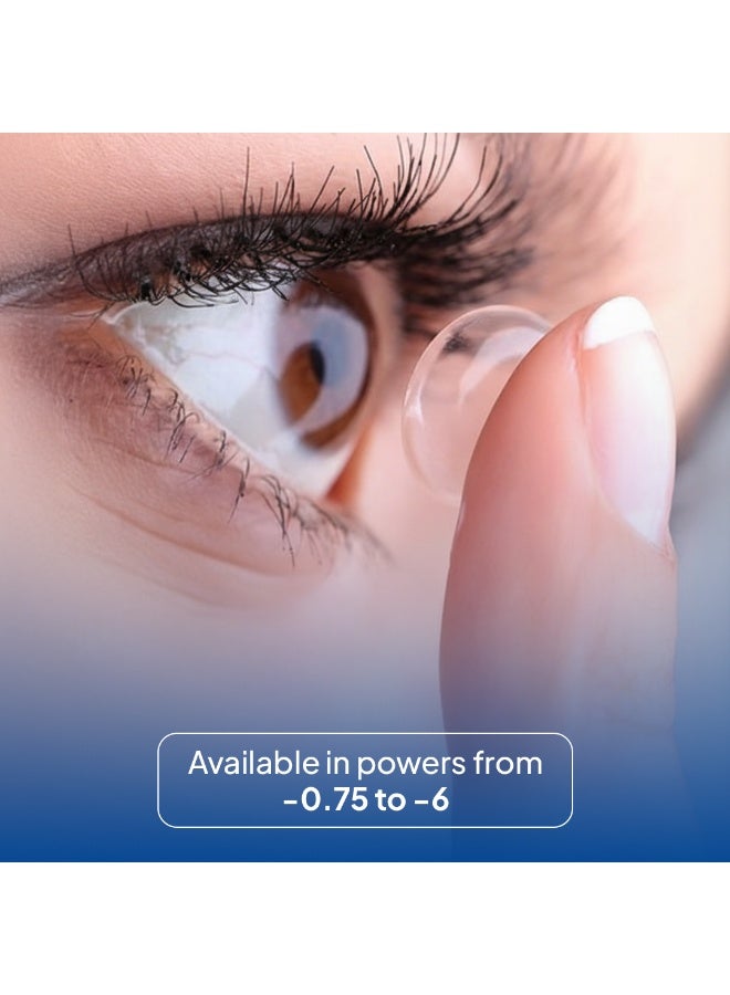 Aqualens 24 H Daily Disposable Contact Lenses with Power(-0.75)(30 Lens/Box) - Image 4