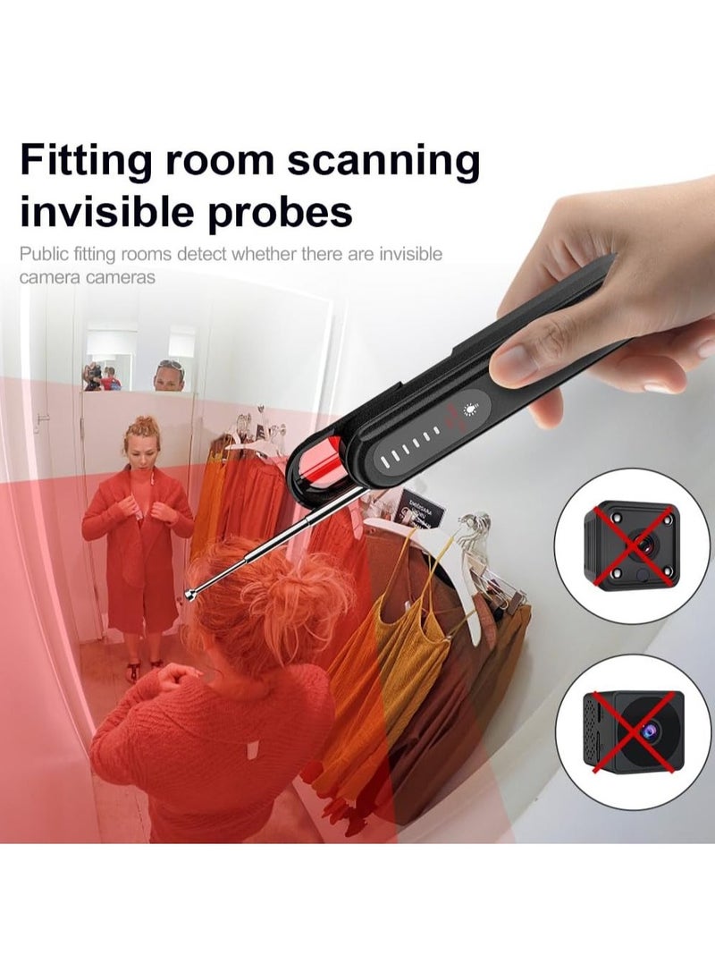 LAESO - Portable Hidden Camera Detector, Bug Detector, GPS Finder, Anti Spy Wireless Signal Scanner, Infrared Camera Detector, Listening Device Detector for Home,Office,Travel,Car - Image 1