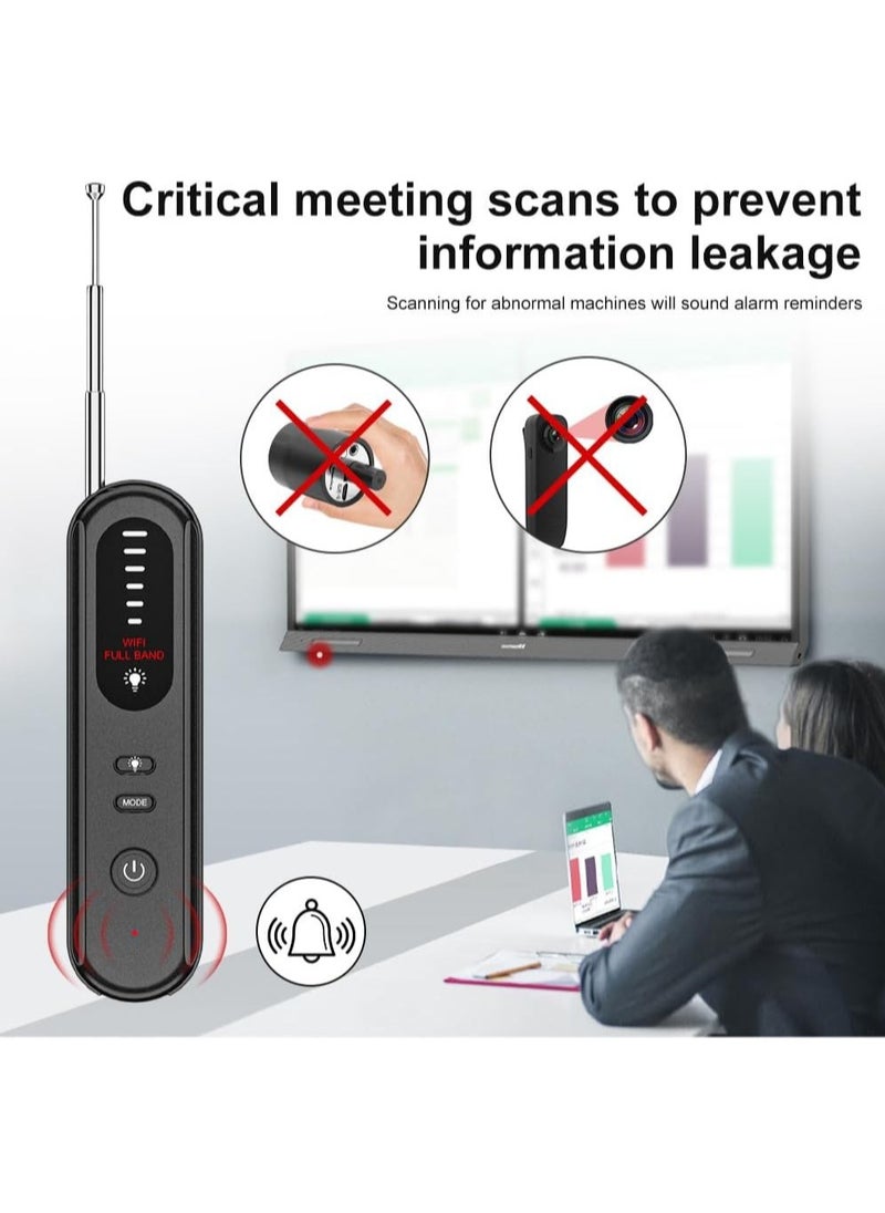 LAESO - Portable Hidden Camera Detector, Bug Detector, GPS Finder, Anti Spy Wireless Signal Scanner, Infrared Camera Detector, Listening Device Detector for Home,Office,Travel,Car - Image 1