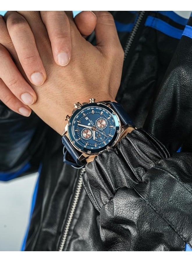 Sapphero Watches for Men Chronograph Quartz Men Watches Gift for Men - Image 3