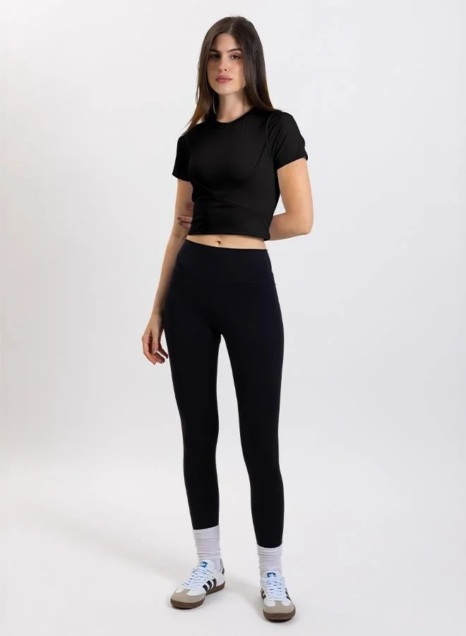SHAPES PADDED SOFT CROP TOP