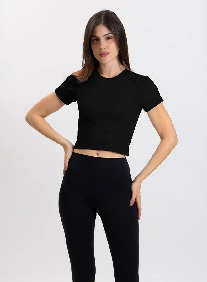 SHAPES PADDED SOFT CROP TOP