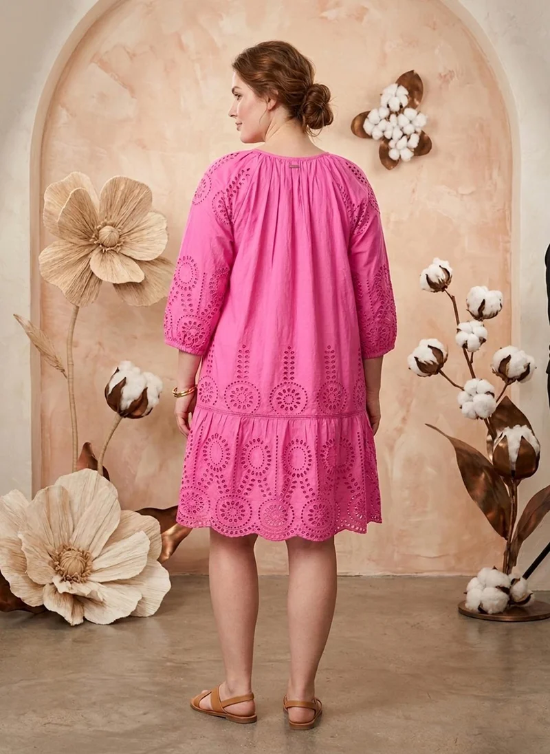Alaya Women   Cotton Midi Dress -AL3709