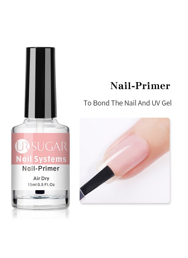 UR SUGAR 2 Pcs Professional Natural Nail DryerDryer with Acid-Free PrimerFor Acrylic NailsGel NailsNon-Acid UV Gel Nail PrimerSuper Binder  - Image 5