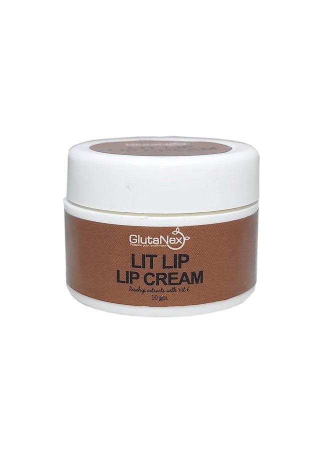 Glutanex Lip Lite Cream for Dark Lips | Lip Brightening & Lightening Formula | Soft, Luminous, Pink Lips | Nourishing & Hydrating Lip Care for Men & Women - 10 Gm (Pack of 1) - Image 2