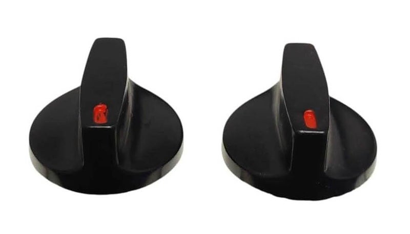 Ninki Fresh Gas Stove Button Knob for Kitchen Manual Gas Stove Knob for Butterfly, Usha, Surya, Sun Flame, Super Flame (Color_Black) Piece Set for Kitchen (Pack of 2 PCS) - Image 3