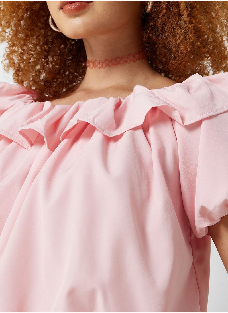 Ginger - Ruffle Detail Top - Image 1