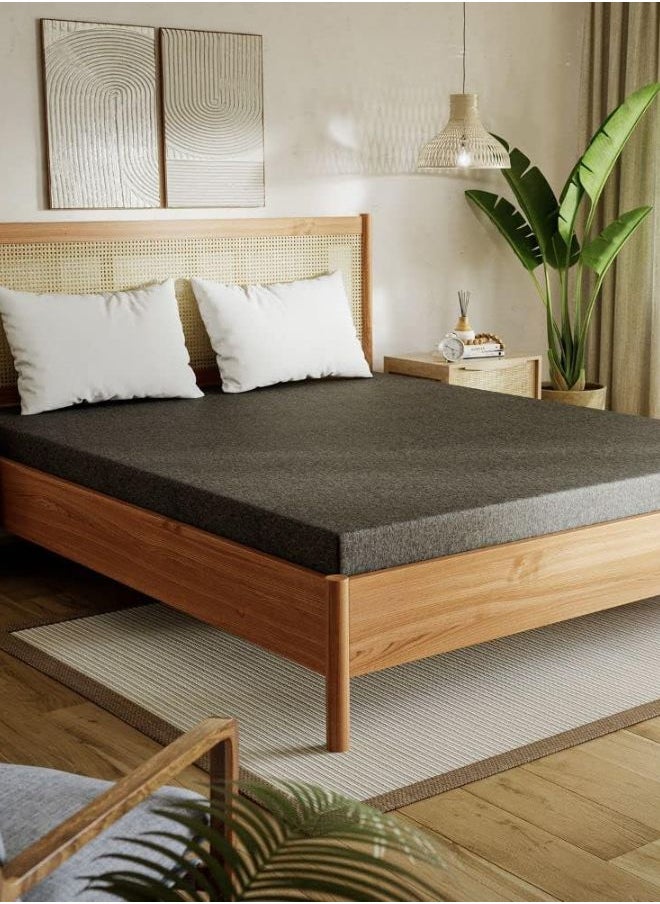 Wakefit Wakefit DreamPod Mattress | 3 Years Warranty | Medium Firm HR Foam Mattress, Mattress Single Bed (200x90x8cm / 78x35x3 Inches, Medium Firm, Grey)  - Image 1