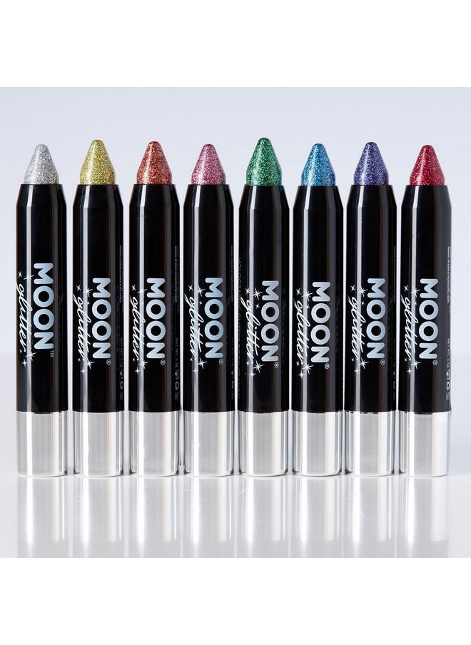 Moon Glitter - Holographic Glitter Paint Stickbody Crayon Makeup For The Face & Body By Moon Glitter0.12Ozrose Gold - Image 1