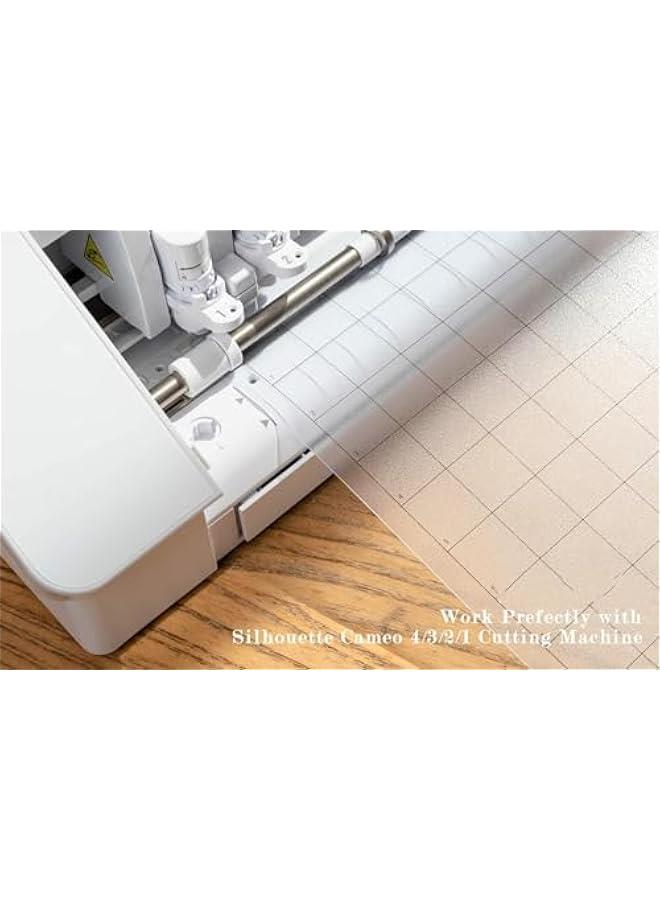 FYLX Set of 3 StandardGrip Cutting Mats for Silhouette Cameo 4321 12x12 inch Adhesive Sticky Surface Quilting Cut Replacement Tools - Image 5