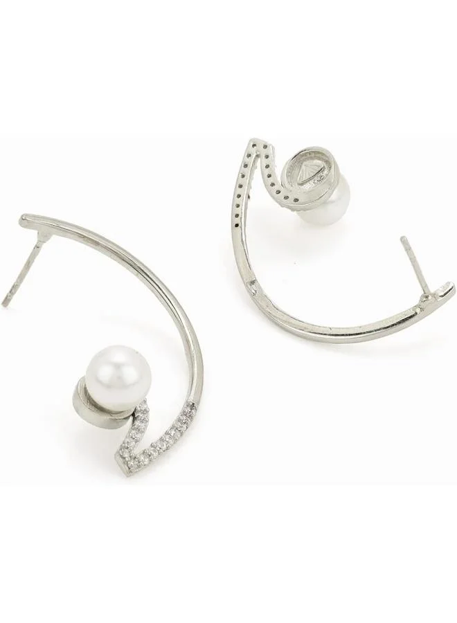 فويلا أقراط معلقة من النحاس المطلي من فويلا، مقاس واحد، نحاس، بدون أحجار كريمة