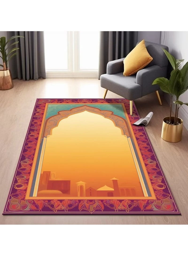 KUYING New Crystal Velvet Living Room Worship Blanket 