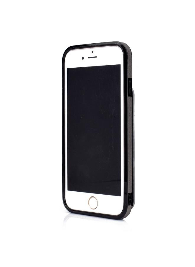 اس-توب جراب لهاتف iPhone SE 2022 / SE 2020 / 8 / 7 مصنوع من الجلد الناعم مع محفظة وغطاء هاتف - Image 3