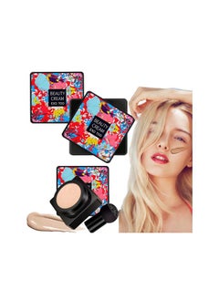 كريم Ordolava Flawless CC، أفضل كريم CC برأس فطر 2023، كريم أساس مرطب، كريم أساس غير لامع يدوم طويلاً (طبيعي/3 قطع)