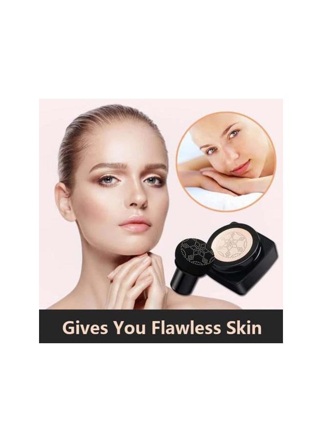 ماركة غير محددة - كريم Ordolava Flawless CC، أفضل كريم CC برأس فطر 2023، كريم أساس مرطب، كريم أساس غير لامع يدوم طويلاً (طبيعي/3 قطع) - Image 1