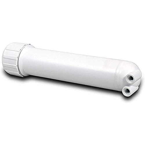 Shapure Leak Proof Membrane Housing Made of Food Grade Material with 3 Piece Elbow, Teflon Tape for All Domestic Brand RO Water Purifier | White - Image 5