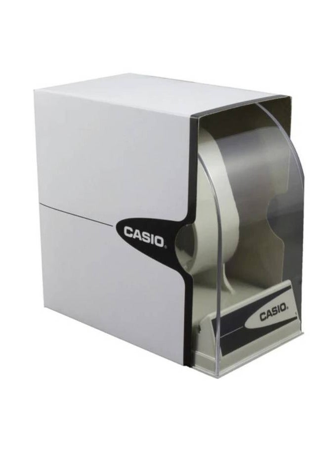 CASIO ساعة رقمية بمينا سوداء وسوار من الراتنج الأزرق W-219HC-2BVDF - Image 2