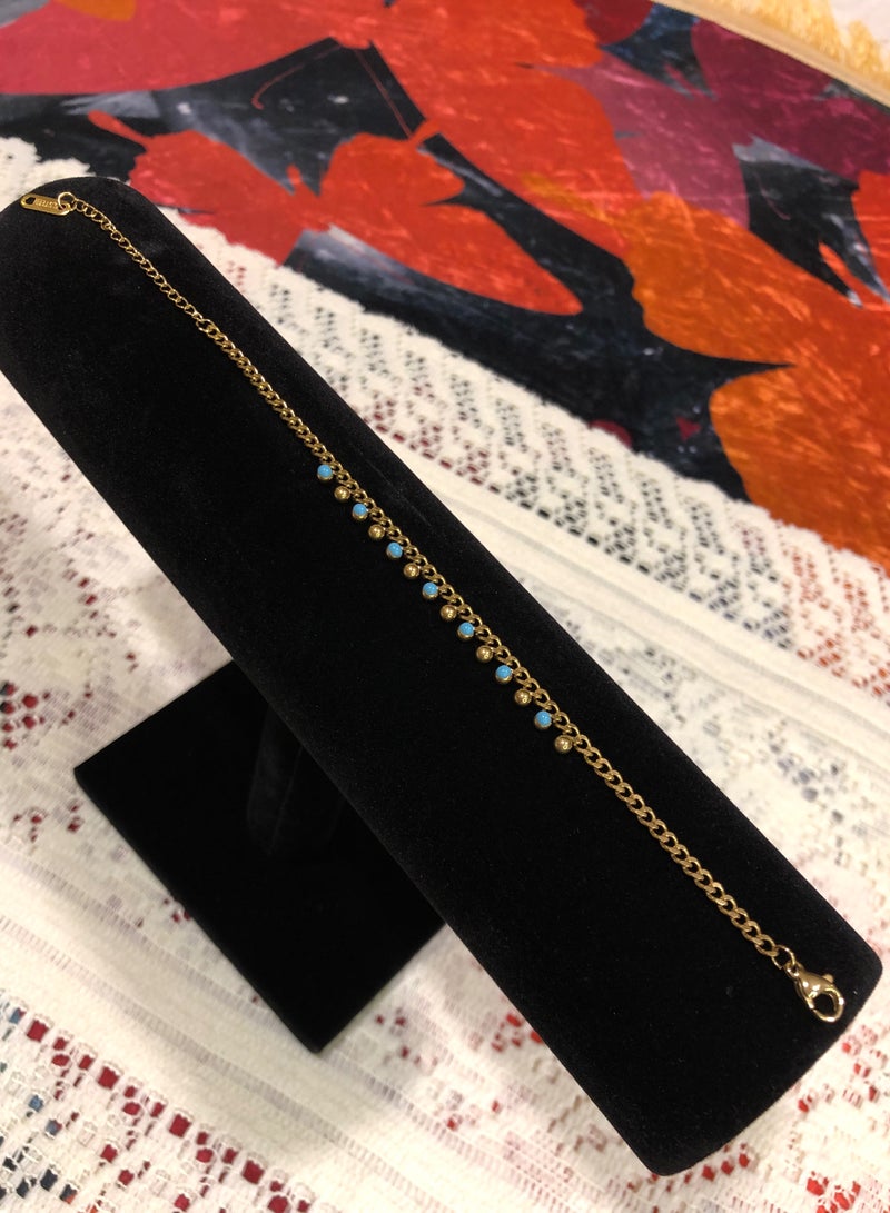 18k Gold Plated Stainless Steel Bracelet For Women - Image 4