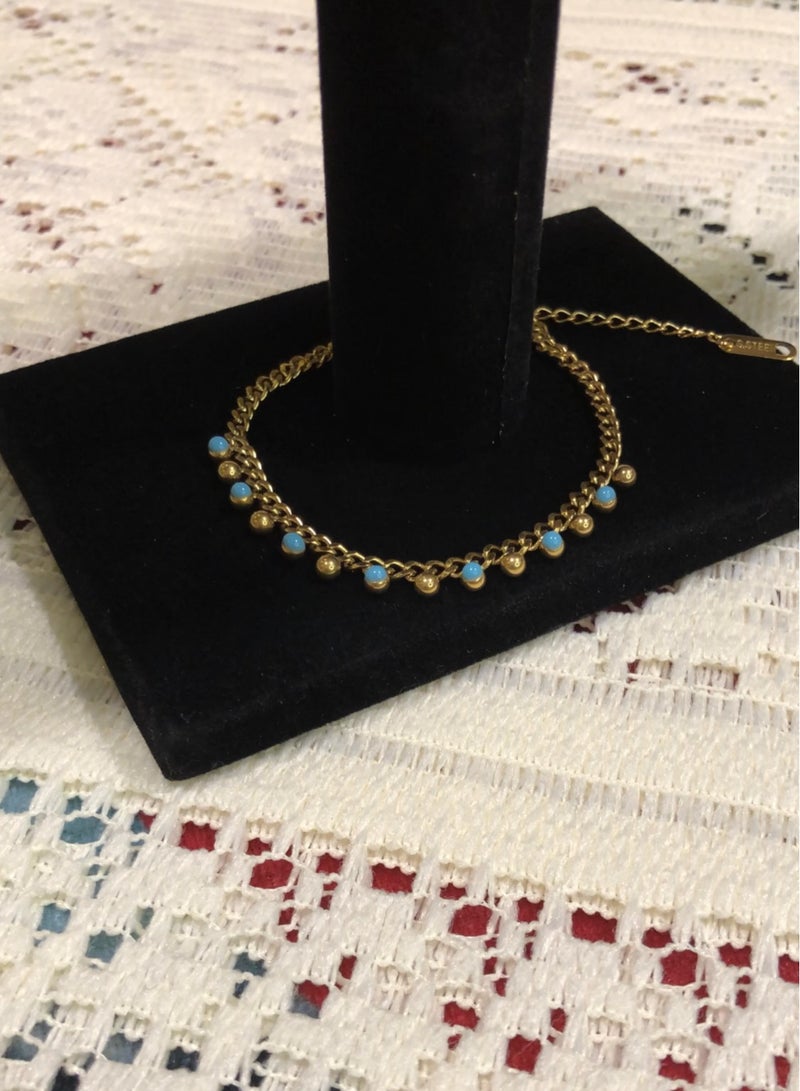 18k Gold Plated Stainless Steel Bracelet For Women - Image 3